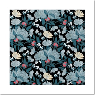 Floral pattern Posters and Art